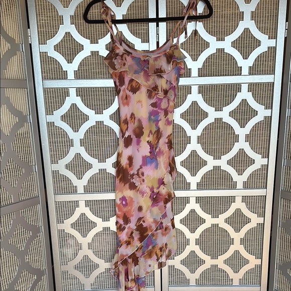 Rue21 Dresses & Skirts - Rue21 Pink Asymmetrical Slip Dress for Weddings